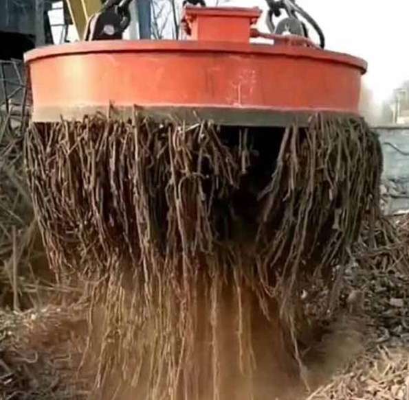 圓形電磁吸盤(pán)操作中 圓形電磁吸盤(pán)操作中