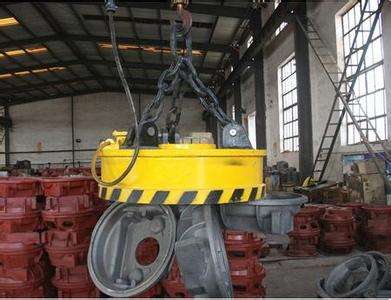 電磁吸盤起重作業(yè)中 電磁吸盤起重作業(yè)中